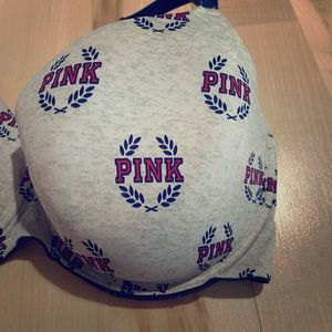 Soft Logo Victoria Secret Pink Bra